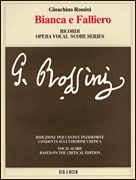 cover BIANCA E FALLIERO VOCAL SCORE cover